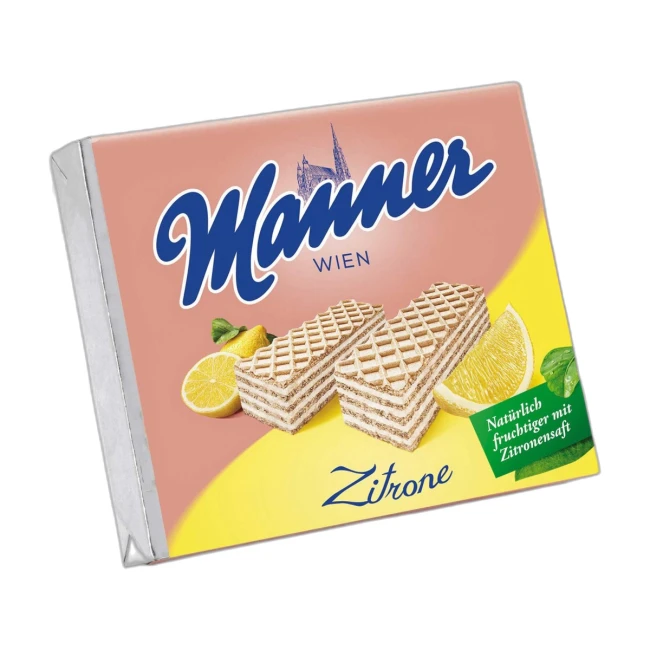 Napolitane Cu Crema De Lamaie Manner 75g